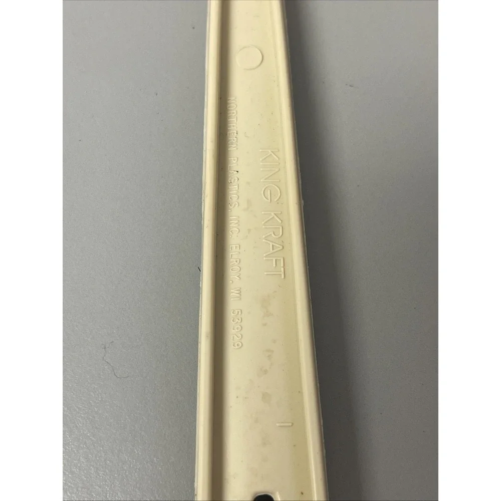 Vintage‎ King Kraft Slotted With Spatula Edge Beige Northern Plastics Kitchen